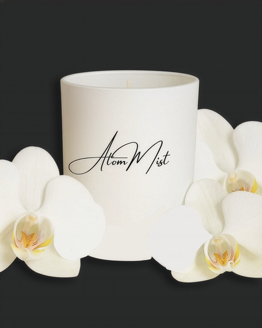 White Orchid Scented Candle
